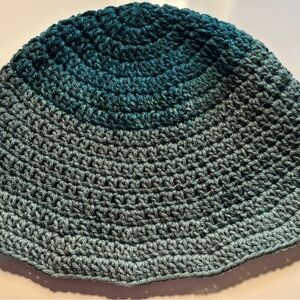 Handcrafted Teal Crochet Hat